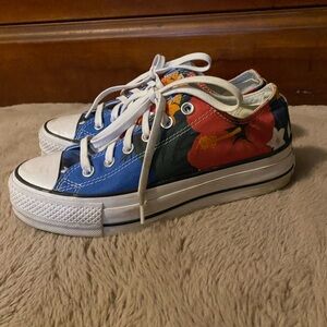 Summer platform converse